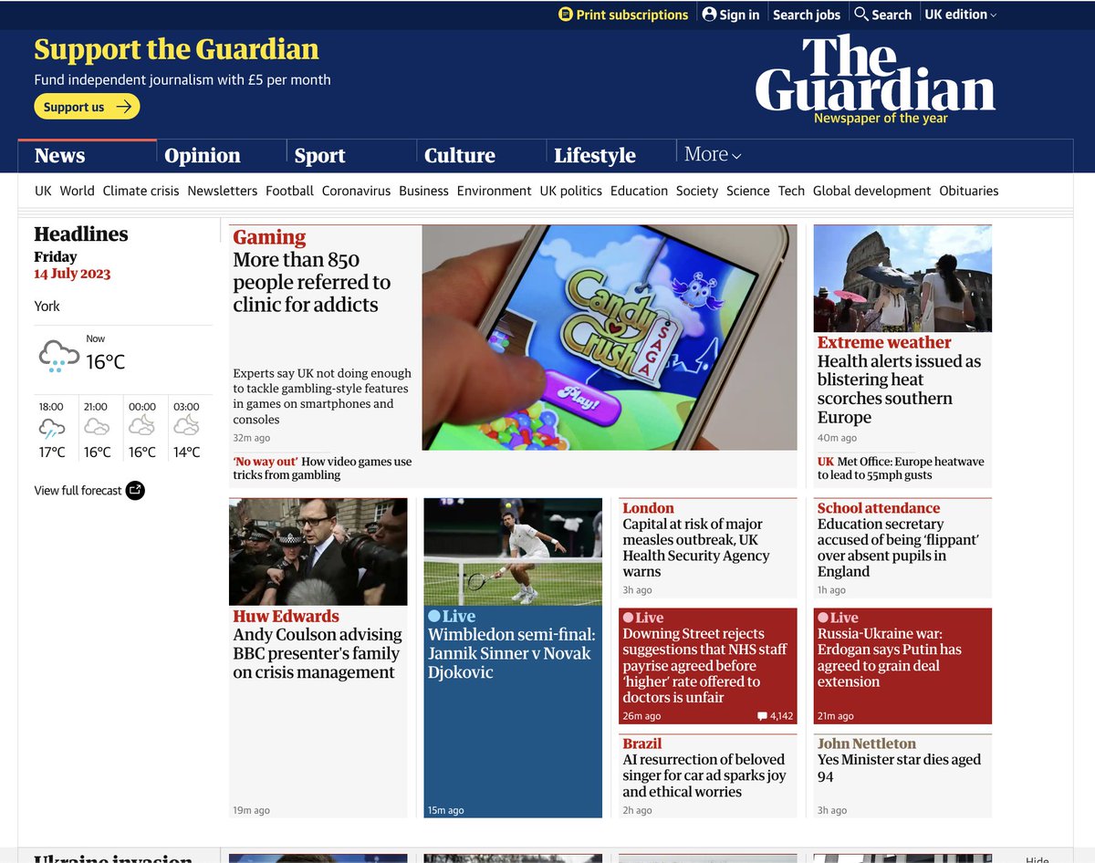 Leon Xiao (@leonxiaoy) on Twitter photo .<a href="/guardian/">The Guardian</a> <a href="/ByRobDavies/">Rob Davies</a>: “experts warn the UK is not doing enough to tackle gambling-style features in games…”
I am one of those experts. 🤓
Cf. the Australian Gov 🇦🇺 announced simulated/social casino games will be rated 18+ (minister.infrastructure.gov.au/rowland/media-…).
theguardian.com/society/2023/j… .<a href="/guardian/">The Guardian</a> <a href="/ByRobDavies/">Rob Davies</a>: “experts warn the UK is not doing enough to tackle gambling-style features in games…”
I am one of those experts. 🤓
Cf. the Australian Gov 🇦🇺 announced simulated/social casino games will be rated 18+ (minister.infrastructure.gov.au/rowland/media-…).
theguardian.com/society/2023/j…