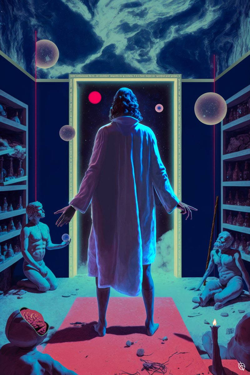 GM 🔥💀🔥 I'm proud to release:

" p ə n ʌ m b r ə   / 2  "
_
The 5th mint of the Penumbra story, now on FND. 🔗👇