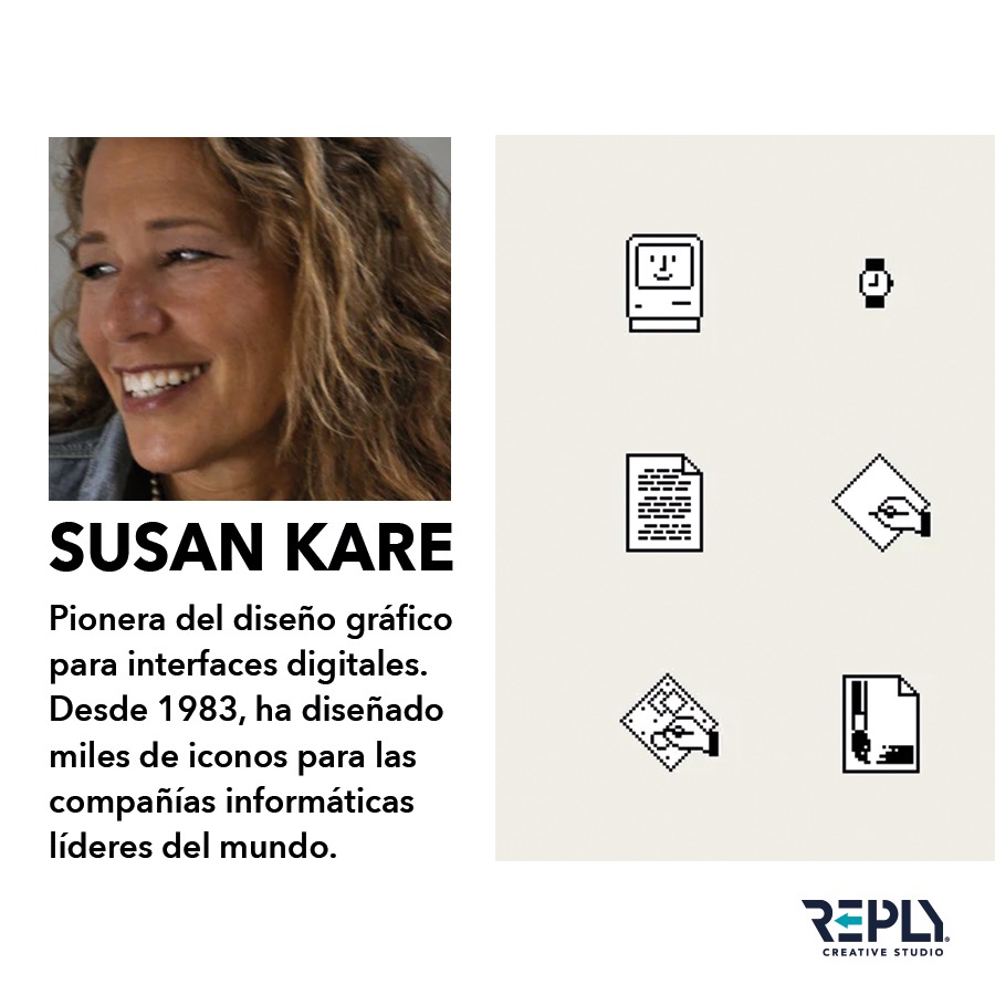 reply_cs's tweet photo. Para Susan el buen diseño es aquel que tiene un significado, perdura en el tiempo y es claro.

#ReplySent #Quote #SusanKare https://t.co/lwgJ4drss8