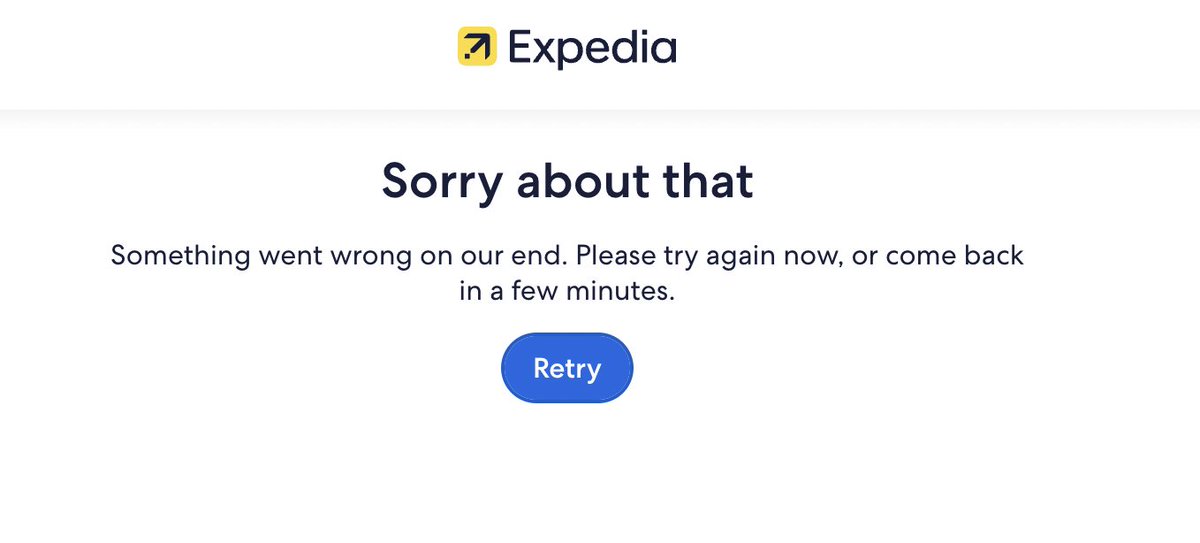 MeredithGray84's tweet photo. @Expedia  Trying to book a flight with you and receiving an error message on your new #OneKey login page. It has been locked for days and no way around it! Support chat is no help. https://t.co/Fe0bUQ7vrp