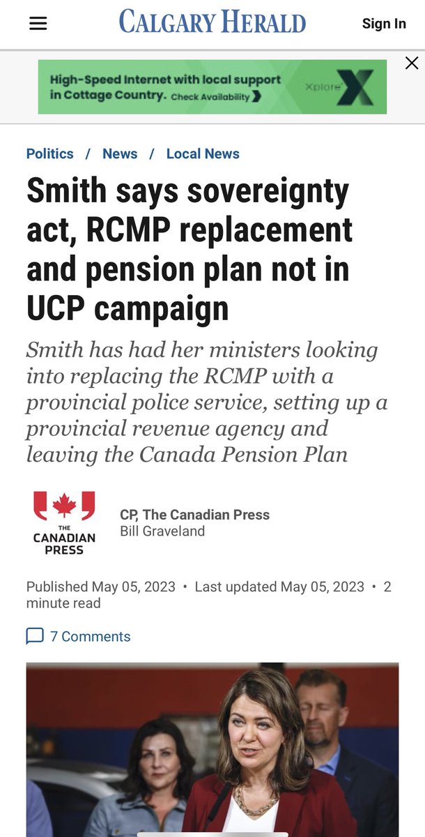 gilmcgowan's tweet photo. Danielle Smith played Albertans for suckers. She knew the UCP’s plan to pull Alberta out of CPP was unpopular, so she said it “would not be part of the UCP campaign.” Slippery, deceitful language. She never said she wouldn’t do it; just that she wouldn’t campaign on it. #abpoli https://t.co/Okrbcy45fO