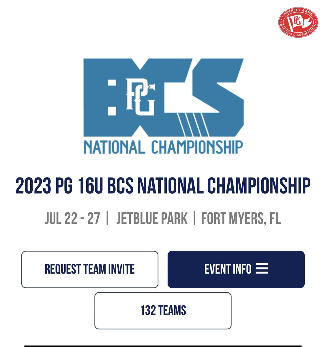 <a href="/BePremier/">PremierBaseballClubLC</a> 16U is looking to add some PO’s for our squad as we compete in The Perfect Game BCS National Championship in Fort Myers, Florida. Tournament will run July 22-27th. If you are interested please reach out to <a href="/jedge23/">Joey Edge</a> <a href="/Chew_26/">Jonathan Ulsh</a> or myself. #PerfectGame