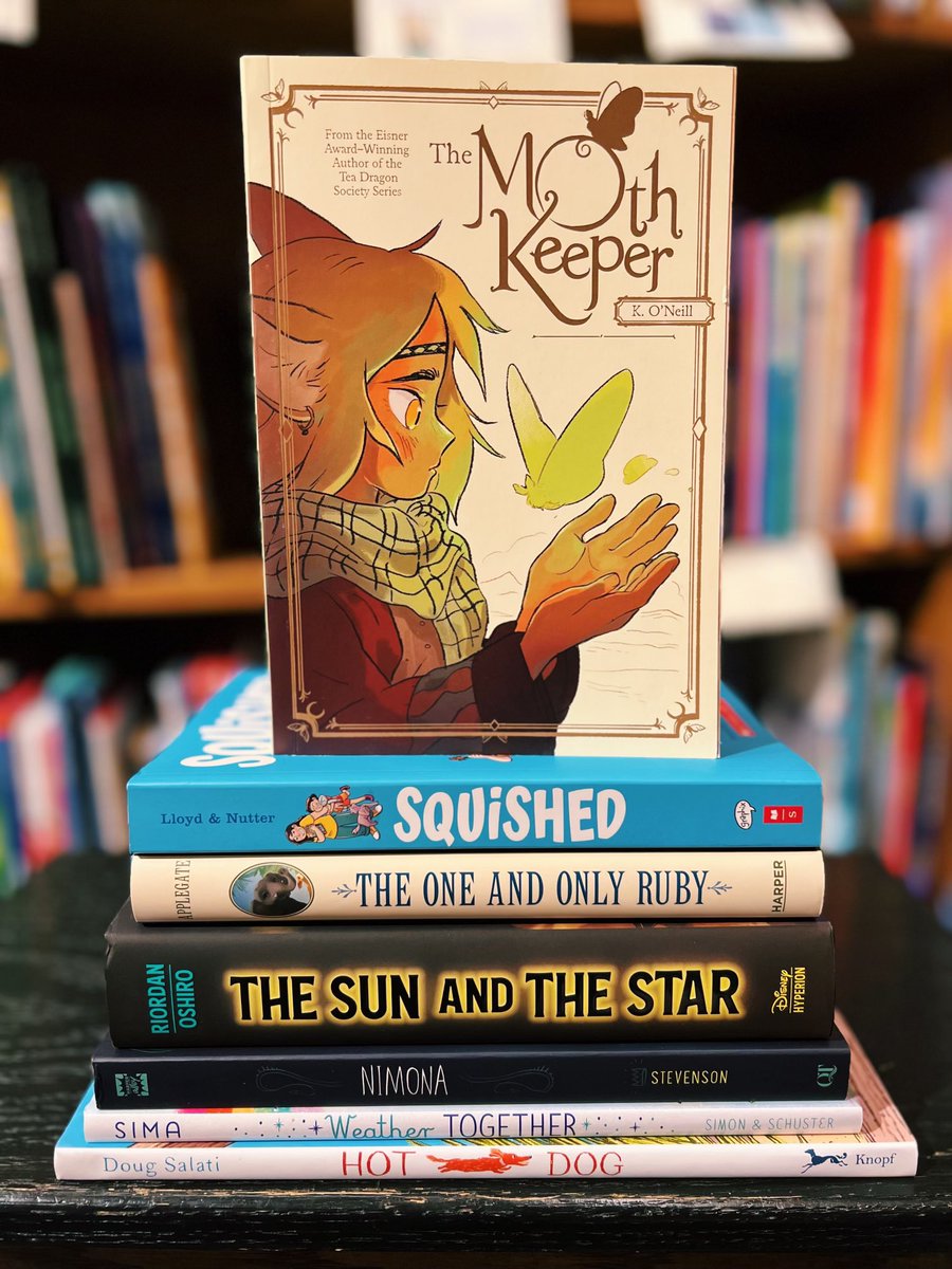 Go ahead and add some of these bookseller favorites to your kid’s summer reading list!

#northshirebookstore #saratogasprings #shoplocal #kids #bestsellers