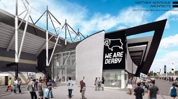 Random thought that popped into my head: Remember when MM wanted to whack an extension on the side of the East Stand at Pride Park, six years ago? #dcfc