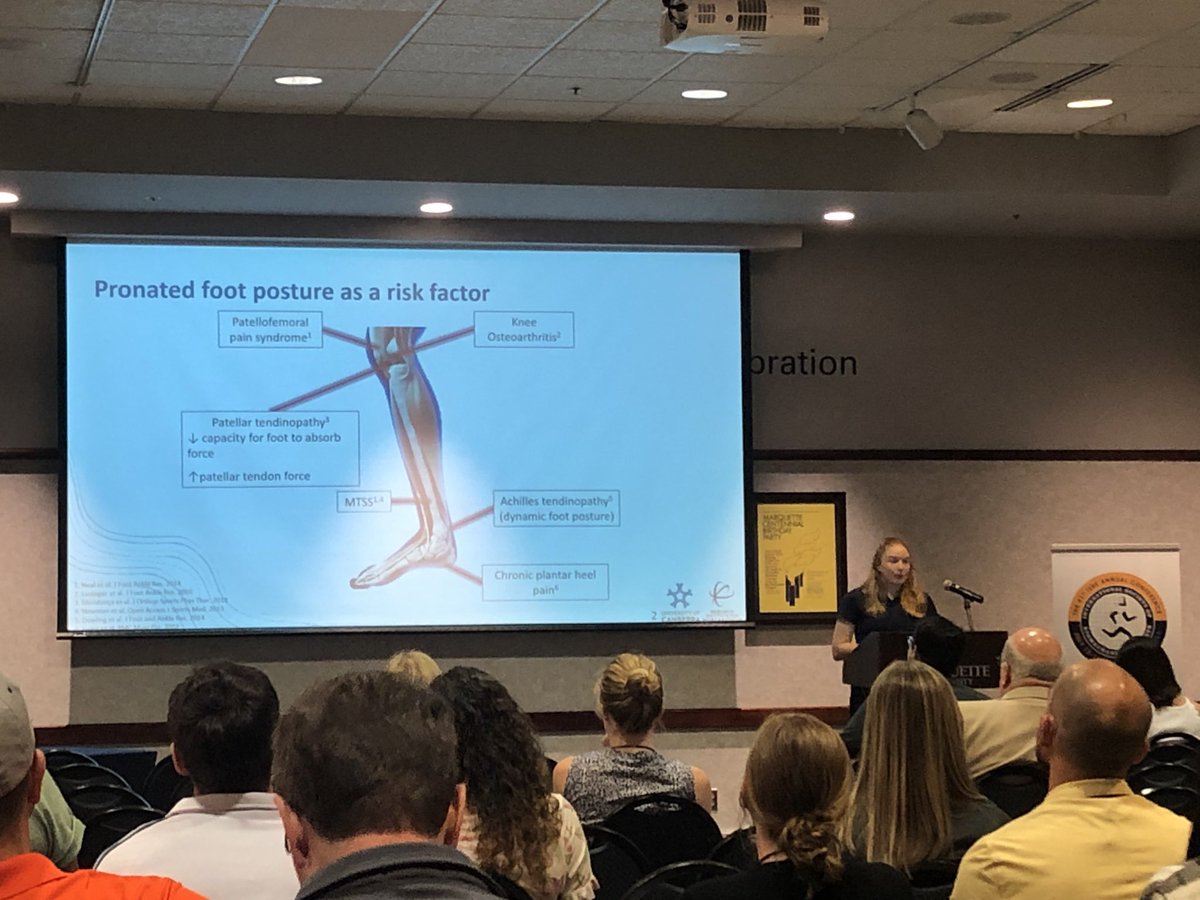 Great presentation by <a href="/Radcliffe_CR/">Ceridwen Radcliffe</a> from @UCRISE at <a href="/isbs_conference/">ISBS Annual Conference</a>, showing that all is not what it seems when it comes to static foot posture and patellar tendon force… 🤔 #ISBS2023 <a href="/ISBSOFFICIAL/">ISBS</a>