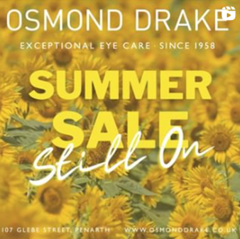 ODOpticians's tweet image. Our Summer Sale is Still On! We still have plenty of offers on our wide range of frames and sunglasses in practice. Pop in to have a look! #osmonddrakeopticians #osmonddrake #drakes #opticians #summer #sale #frames
