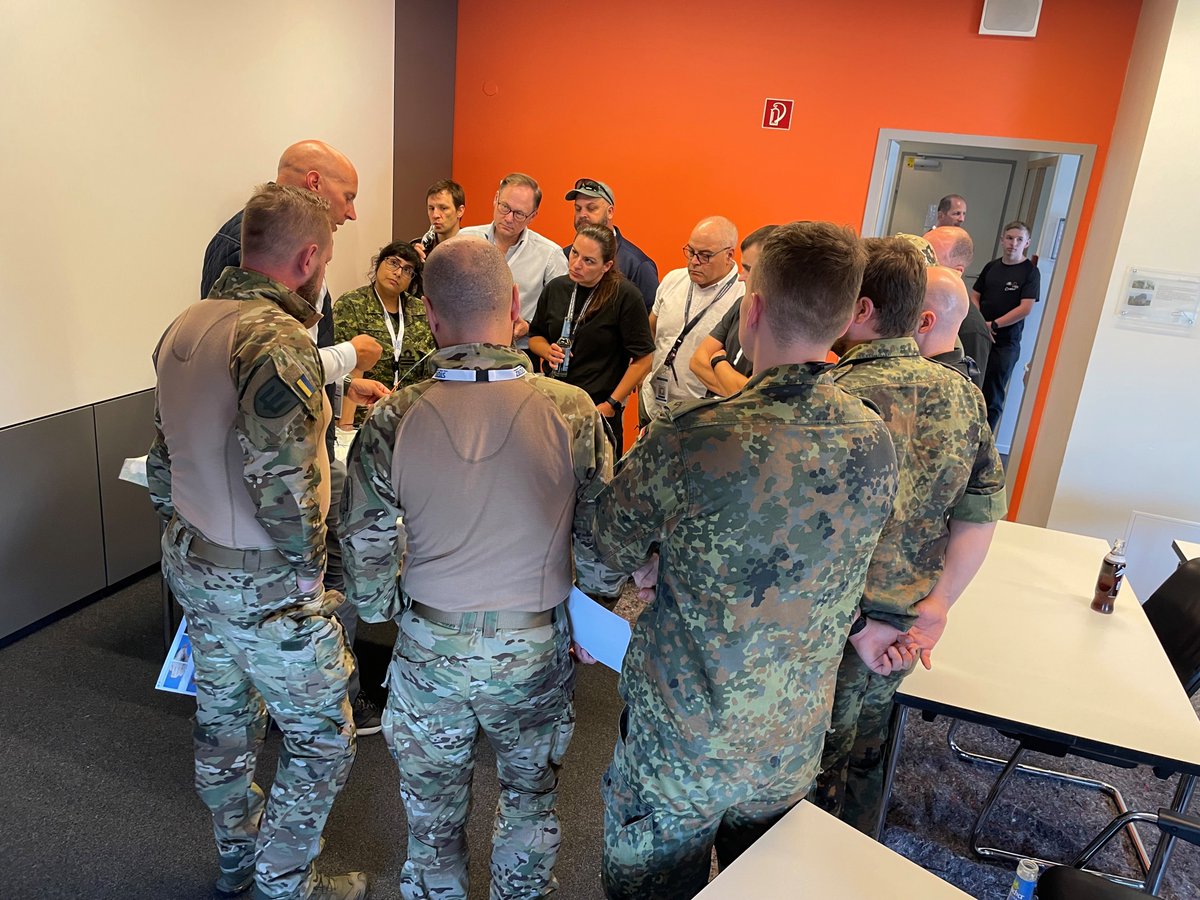 prytimemedical's tweet photo. The demand for True Partial #REBOA was strong with overflowing sessions at Combat Medical Care Conference in Germany. We’re grateful for the opportunity to have supported CMC's Military Medical Education sessions with 250+ attendees from 37 different countries #CombatCare https://t.co/izVVht84qJ