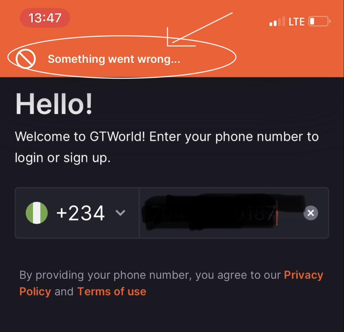 whats_App_nin's tweet photo. Seems the first App we will be reviewing is the newly launched GTWorld App 😅😅

By the way, has anyone been able to login yet? 

The UI is impressive so far.. hopefully, the improvement would be everywhere.

We’d find out once we can login 👀

#gtbank #GTWorld #fintech #product https://t.co/KvaC2hWM1u