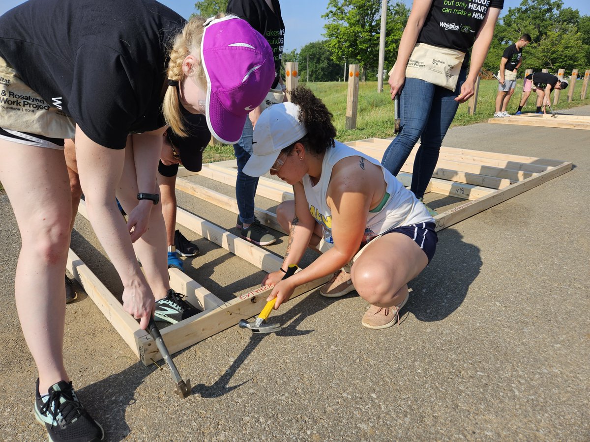 Thank you, Whirlpool, for all you do to help us build more affordable homes. #BuildBetter #Whirlpool <a href="/WhirlpoolCorp/">Whirlpool Corporation</a> <a href="/whirlpoolusa/">Whirlpool USA</a> #HFHI #HabitatforHumanity