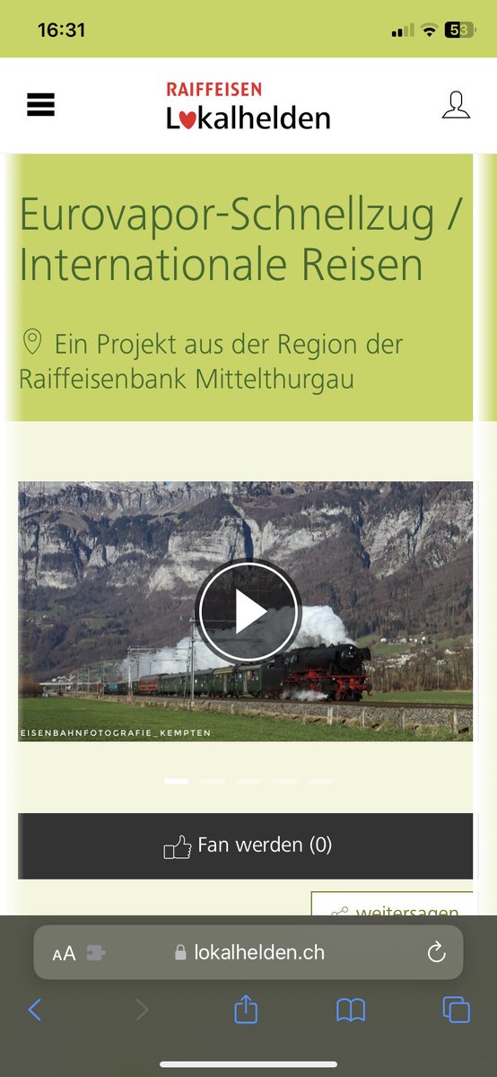 Liebe Freunde und begeisterte Fans von uns. Wir benötigen eure Hilfe:

Wir haben ein Crowdfunding für unser neustes Projekt gestartet. Damit wir dies auch umsetzen können, benötigen wir noch ein bisschen Support von euch.