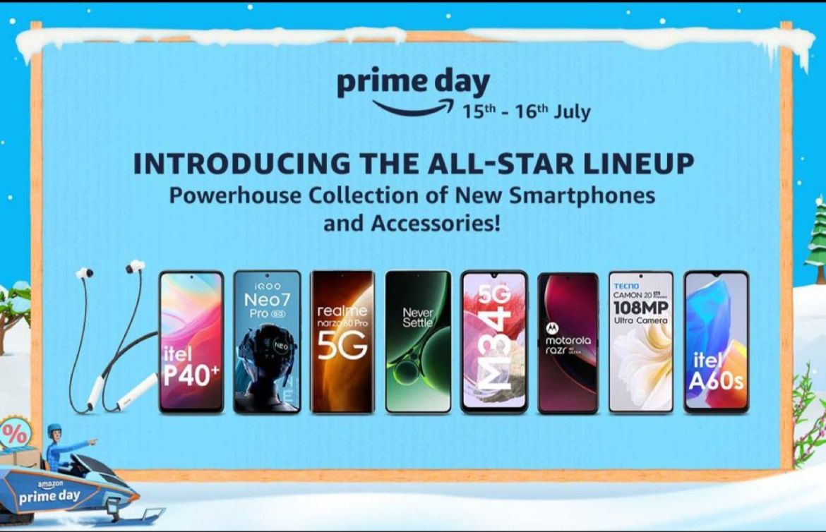 Unbelievable deal alert! The Redmi 12 C at its Lowest Ever price of just Rs. 7799, including a coupon discount of Rs. 700. Experience enhanced gaming with its powerful 1GHz GPU. Don't miss out on this PrimeDay steal! <a href="/amazonIn/">Amazon India</a> #PrimeDaySmartphoneLaunches