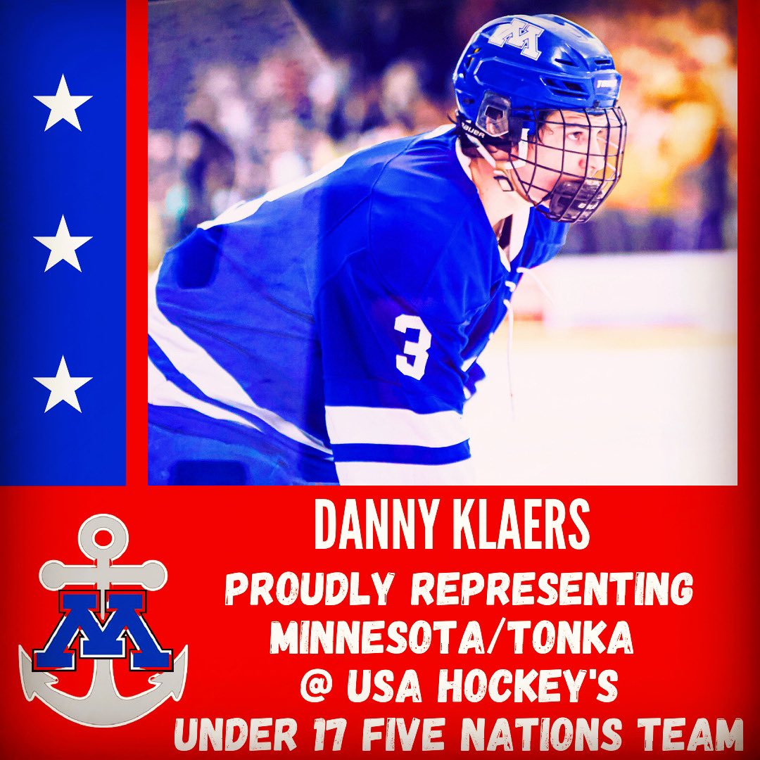 Congrats, Danny! One of twenty selected out of 180 from the Select 16 Player Development Camp, which was held this week in Amherst, New York. Good luck in Czechia in August! Way to represent! #tonkaproud
