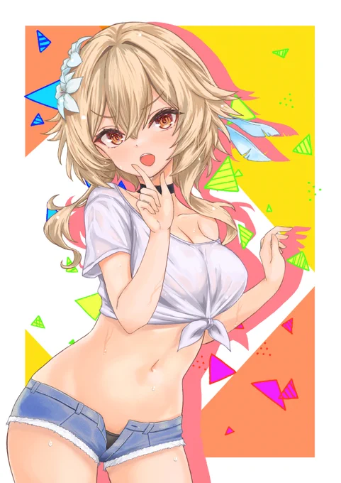 夏蛍ちゃん (C102新刊表紙です)  #蛍 #Lumine #原神 #GenshinImpact