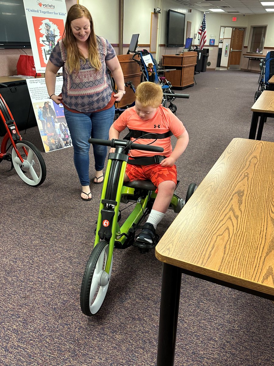 Intermediate Unit 1 (@iu1tweets) on Twitter photo We were thrilled to welcome Variety The Children's Charity back for another fitting and presentation of adaptive bikes and strollers this morning!โค๏ธ๐งธ
<a href="/DonMartinIU1/">Don Martin</a> <a href="/Kristin_SzIU1/">Dr. Kristin Szewczyk</a> <a href="/JennyLentIU1/">Jenny Lent</a> <a href="/StephanieP_IU1/">Stephanie Paolucci</a> We were thrilled to welcome Variety The Children's Charity back for another fitting and presentation of adaptive bikes and strollers this morning!โค๏ธ๐งธ
<a href="/DonMartinIU1/">Don Martin</a> <a href="/Kristin_SzIU1/">Dr. Kristin Szewczyk</a> <a href="/JennyLentIU1/">Jenny Lent</a> <a href="/StephanieP_IU1/">Stephanie Paolucci</a>
