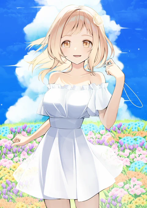 真乃の春 #シャニマス