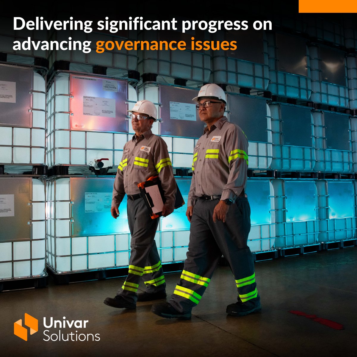At Univar Solutions, we do what we say ✅ Learn more about our 2022 environmental, social, and governance (ESG) progress 🖱️ bit.ly/45XiirP 

 #ESG #Sustainability