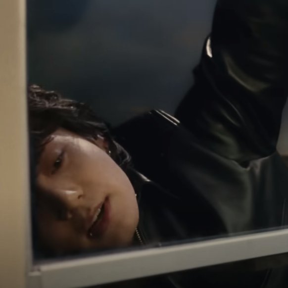 BangtanHouse7's tweet photo. Why is Jungkook always confessing his love while clinging to a moving vehicle? 😂 https://t.co/ZN453O2SCM