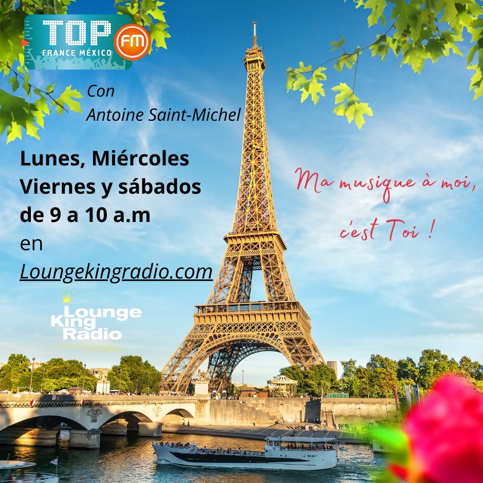 loungeking's tweet photo. Oh LA LA! #festejamos el #14deJulio #14Julliet con 
TOP FRANCE! @ANTOINESAINTMI1  @TopFrance 
a las 9 am por https://t.co/ydZ4f9oGyJ https://t.co/uFbGTThrid