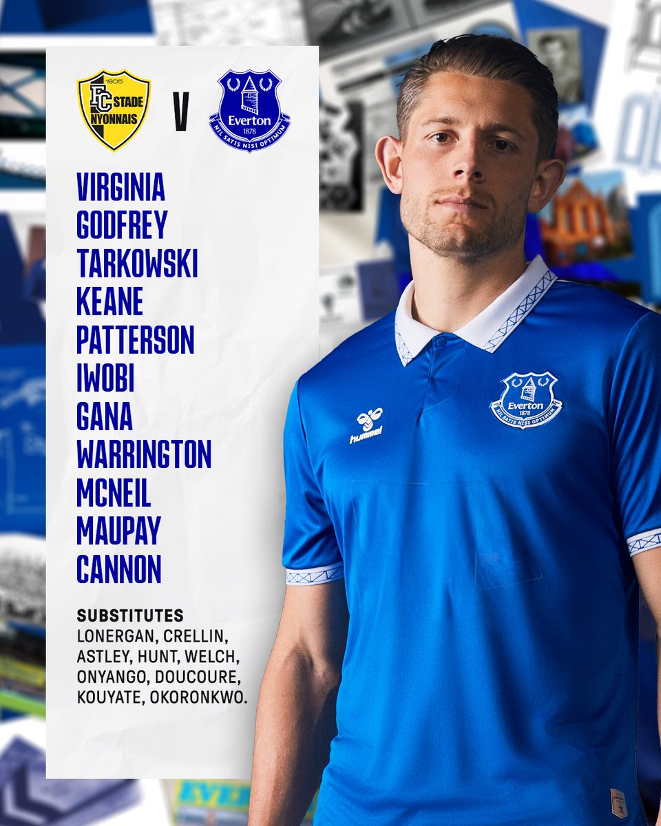 Everton on Twitter "Your Toffees to kick off preseason! 🔵 Watch live