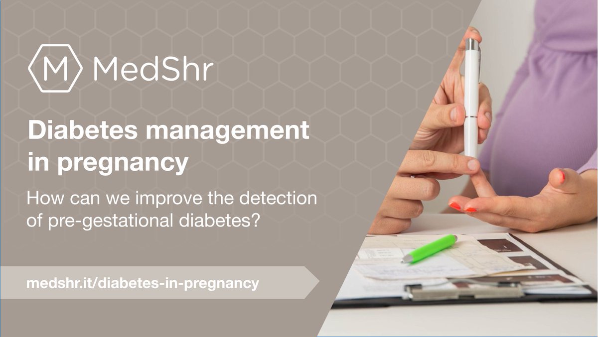medshronline's tweet image. New on @MedshrLearning, diabetes in pregnancy. The aim of this free learning module is to help detect undiagnosed pre-gestational diabetes and improve the diagnosis and treatment of gestational diabetes: ow.ly/Cjii50Pavrf #MedTwitter #Diabetes
