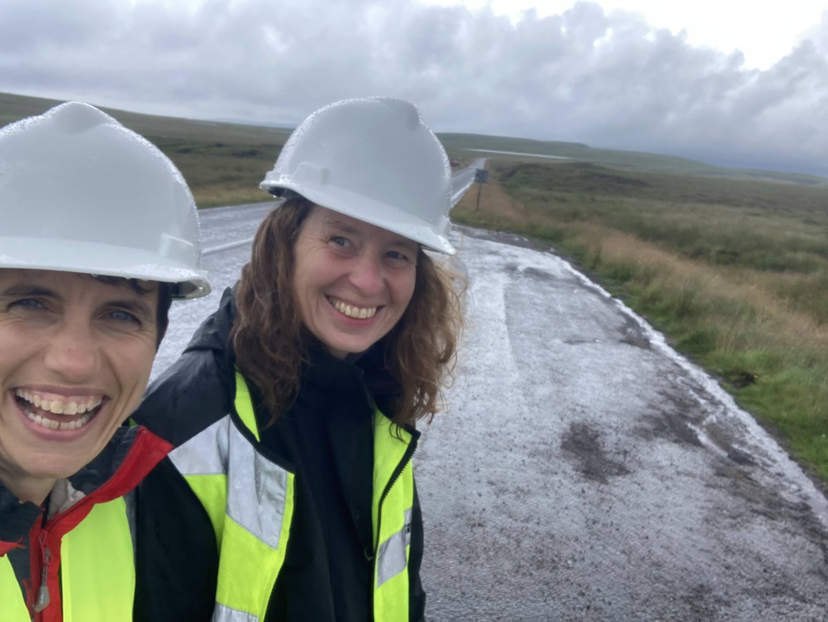 Enjoying the weather in Sutherland this week.