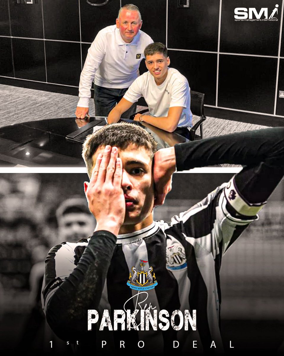 SMi_World's tweet photo. Massive congratulations to #BenParkinson and #CiaranThompson who have both signed their 1st professional contracts at their boyhood club @NUFC 🙌🏼 Well done to you both 🙌🏼 #GaryBain #nufc #smi https://t.co/a5goQKmkfl