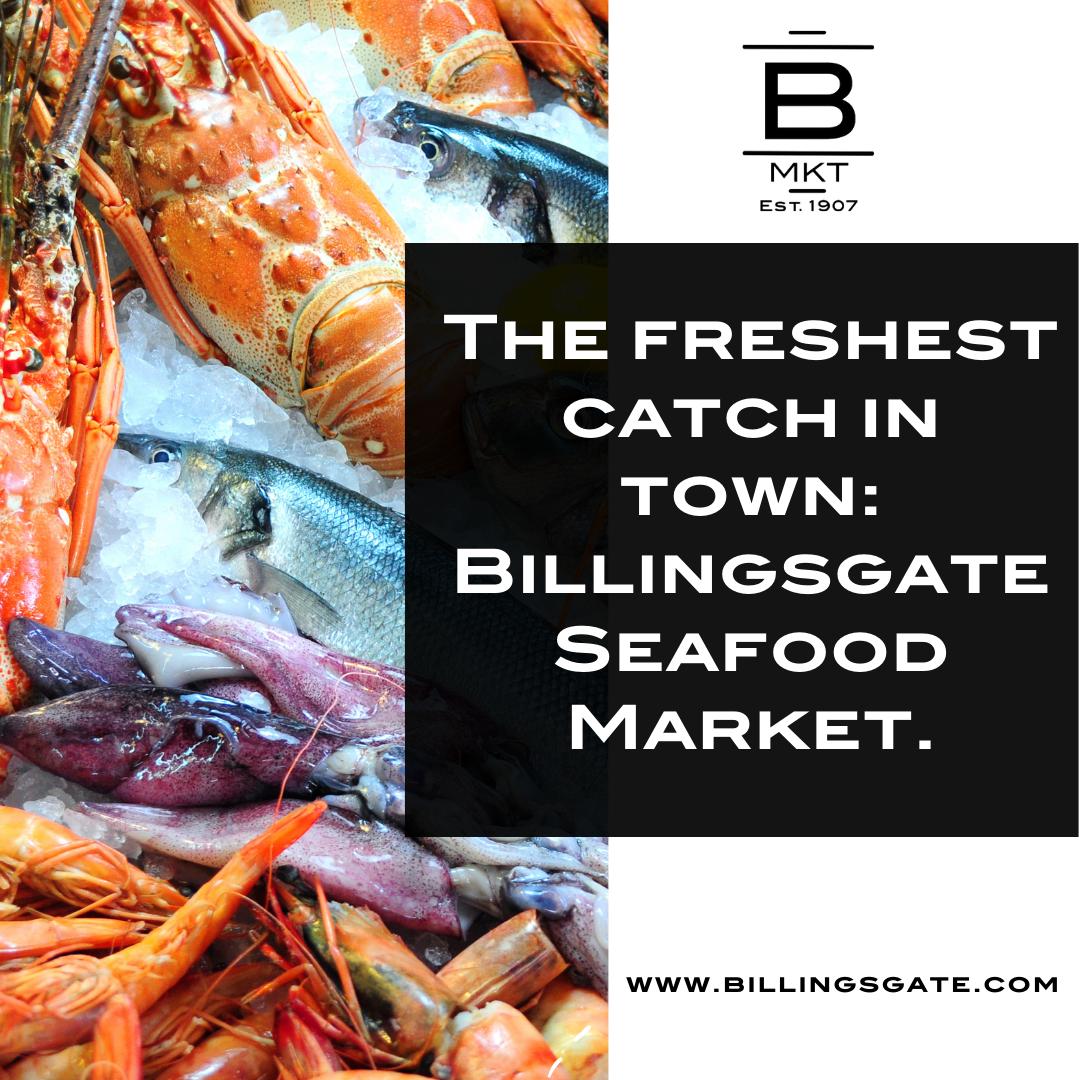 bfallwell's tweet image. 🌊💪 The freshest catch in town is at Billingsgate Seafood Market Quality and freshness are their top priorities.

👊 Satisfy your seafood cravings with the best!