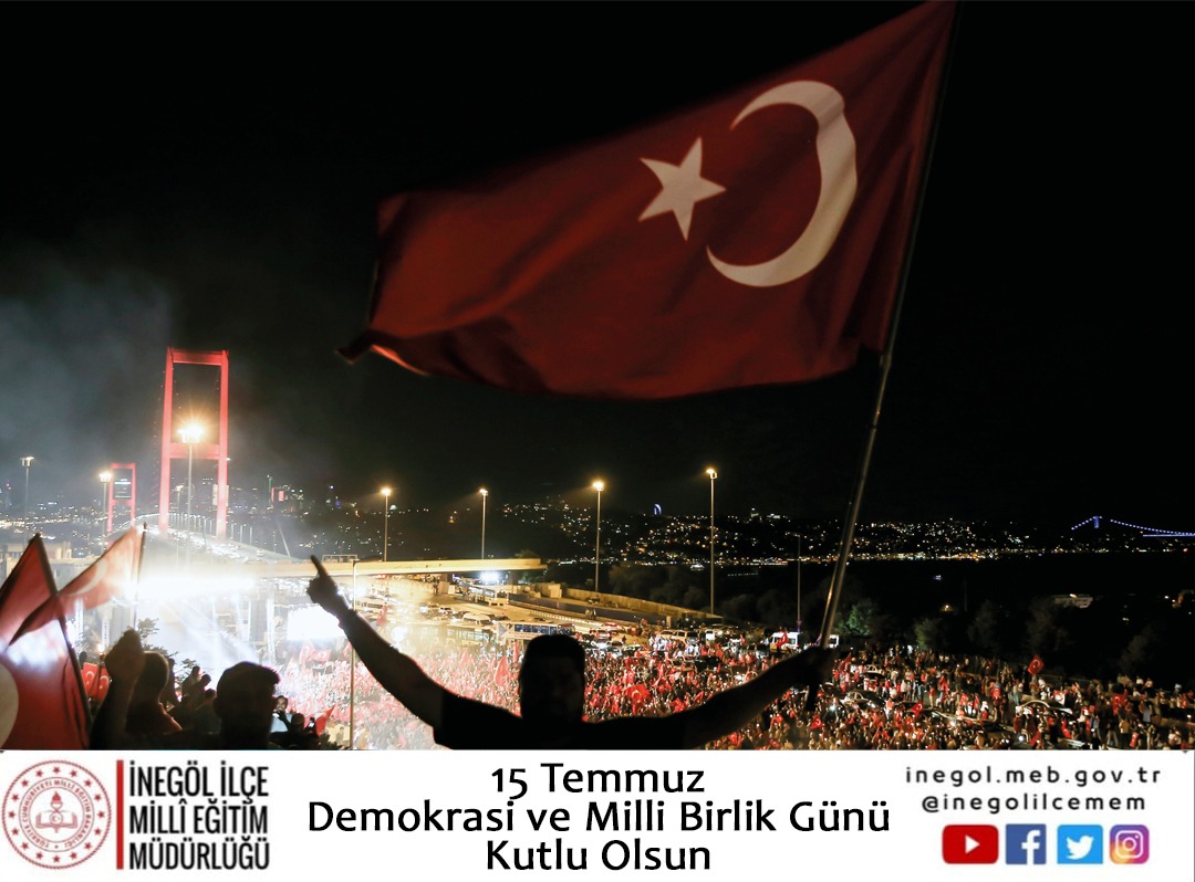 inegolilcemem's tweet photo. 15 Temmuz Demokrasi ve Milli Birlik Günü Kutlu Olsun.

#TürkiyeYüzyılınınKahramanları
#15Temmuz 
#tcmeb @alidogrru @inegolilcemem #inegolilcemem https://t.co/2Xab3KHxMH