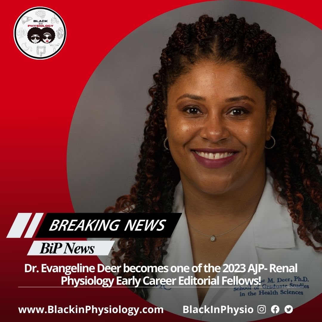 Join us in congratulating Dr. Evangeline Deer (<a href="/E_deer_phd/">Evangeline Deer, PhD</a>) on her newly appointed fellowship!

#BiPNews
#BlackinPhysio