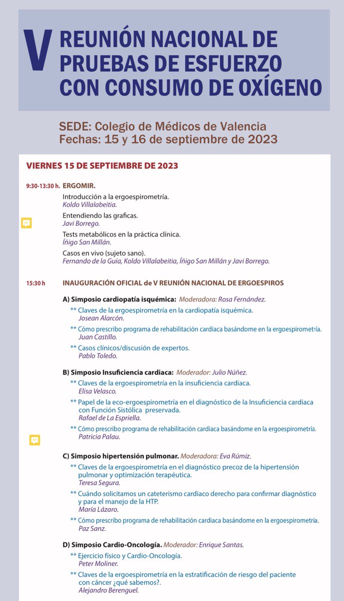 Grupo Trabajo Ergoespirometría SEC tweet media