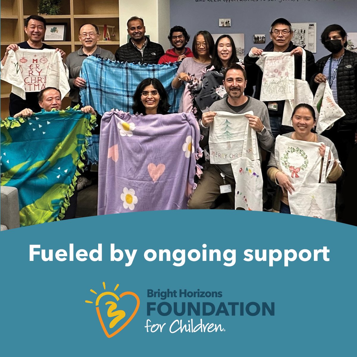 Bright Spaces are the signature program of the Bright Horizons Foundation for Children, and provide a way for Bright Horizons employees to live the mission of the company by making a difference in our communities. Learn more 👇