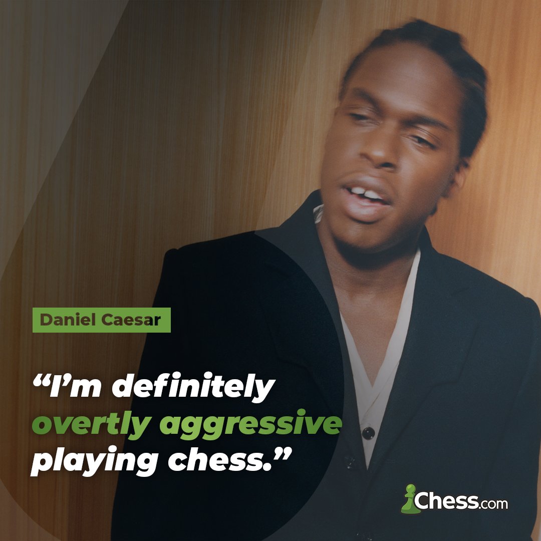 Chess.com on X: Grammy-award-winning artist @DanielCaesar's favorite  playstyle? The full interview is out now:    / X