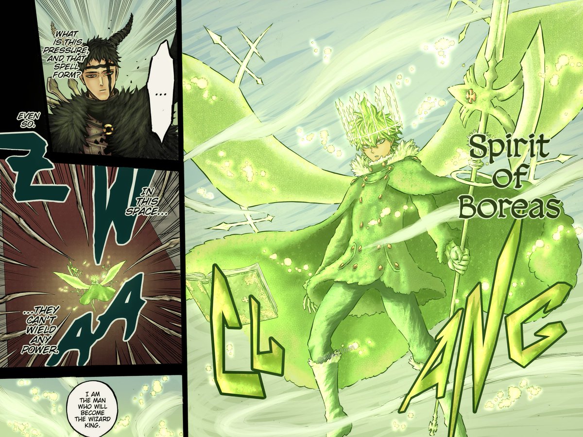 Spirit of Boreas

#BlackClover 
#ブラッククローバー