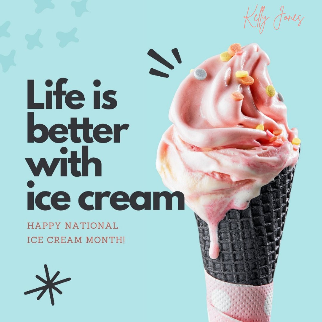 2kjoKelly's tweet photo. It is National Ice Cream Month, Don’t forget to celebrate! Cool off and enjoy the nation's favorite frozen treat with friends and family this July! What is your favourite flavour? Comment below! Kelly is team chocolate all the way!
 
#nationalicecreammonth #summer #love #instagoo https://t.co/Z0sLbsjPXT