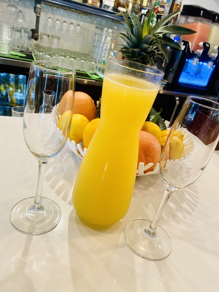 curra_s's tweet photo. It's a "bloody" good day for brunch... $5 Mimosas &amp; Bloody Marys! (Friday, Saturday, &amp; Sunday) https://t.co/xNvGzq35Zd