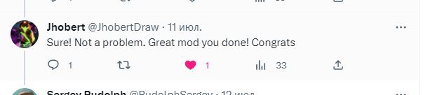 RudolphSergey's tweet photo. Hello, I would like to say a huge thank you to the person who made the Ranni Model, she is beautiful, fate brought us together now, we talked and I am grateful that @JhobertDraw allowed me to leave the model in the mod. Thanks to the talented person!🥰
https://t.co/mWPKxENbNs https://t.co/TrDfFwzDoP