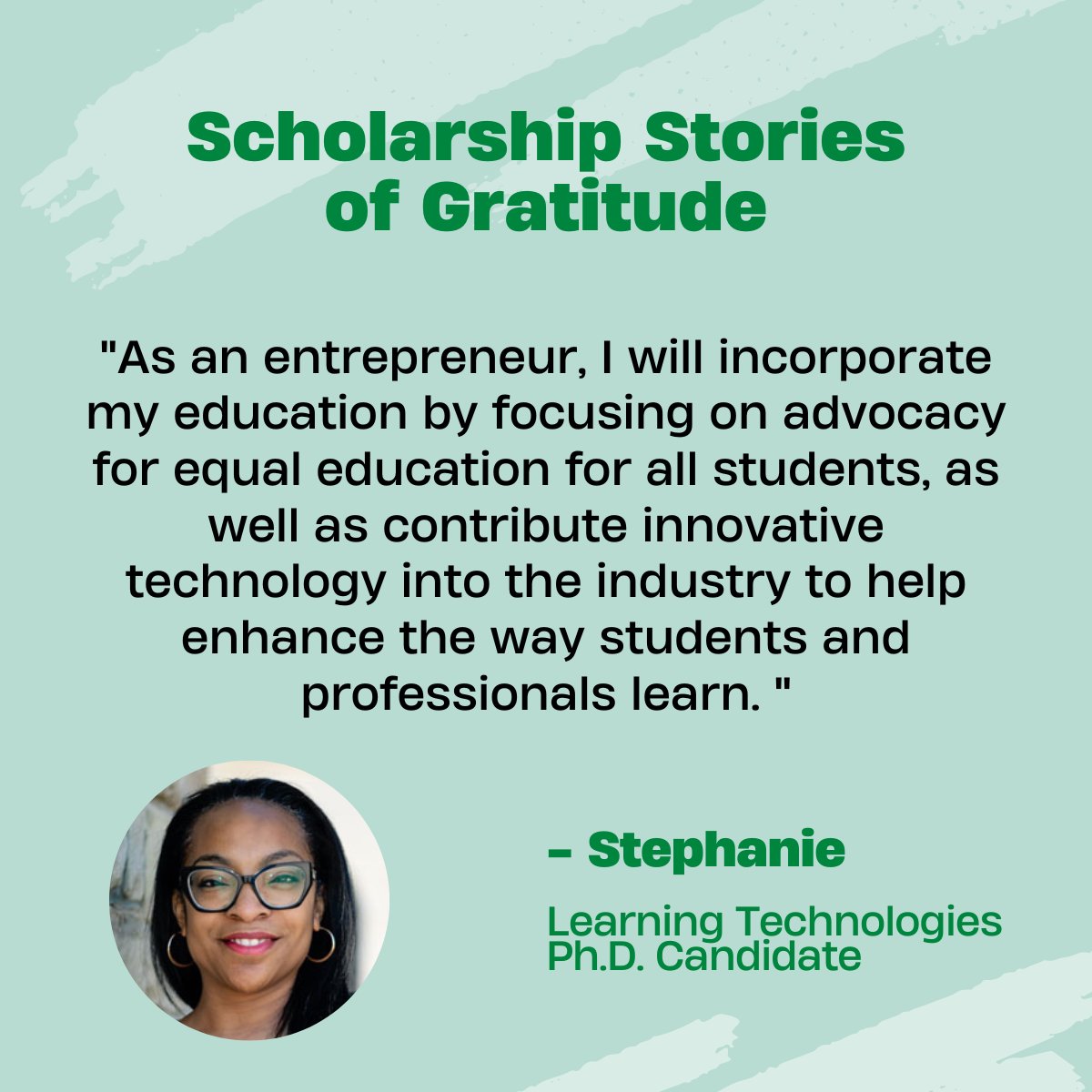 UNTCOI's tweet photo. Learn how Stephanie, a current Learning Technologies Ph.D. student and scholarship recipient, plans to utilize her #UNT education in the future: https://t.co/Z3YIrb4Mf8
#UNTCOI #UNTLTECH #iSchool #UNTscholarships #UNT27 #UNT26 #UNT25 #UNT24 #UNT23 #Advocacy #LearningTechnology https://t.co/D0H9f9lZE3