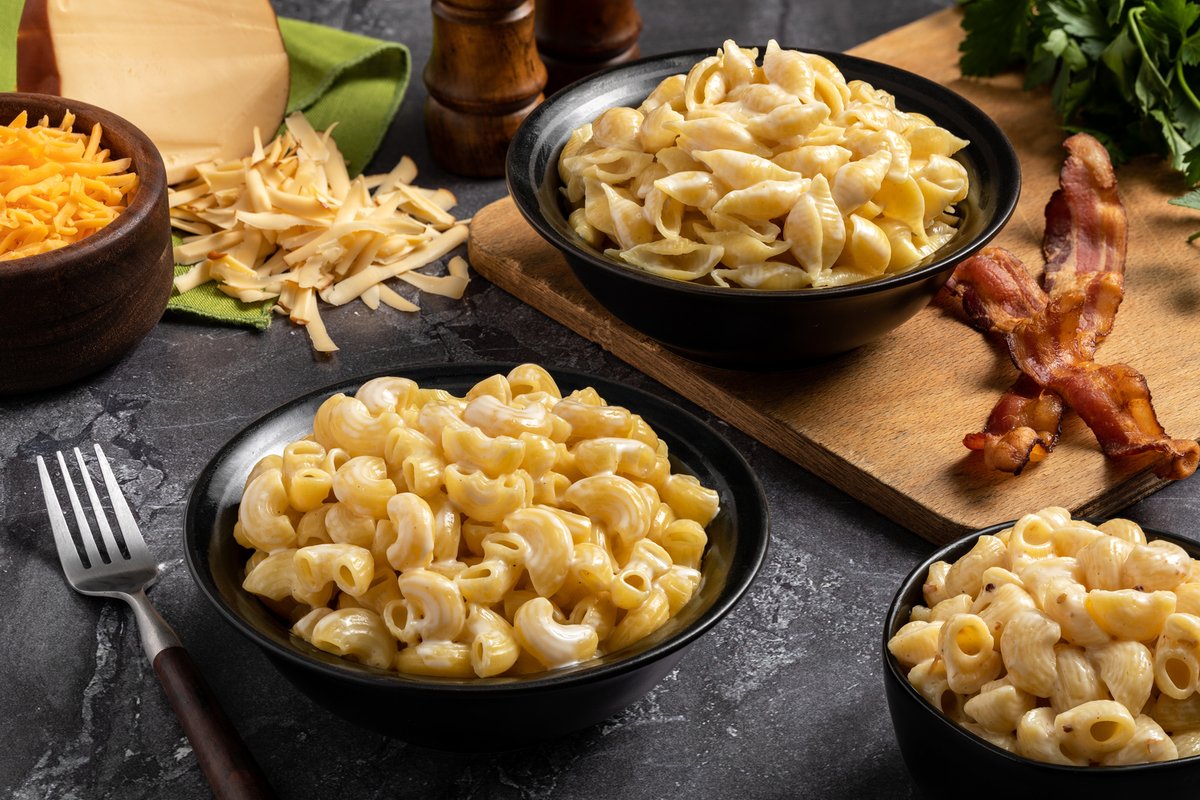 Who's celebrating National Mac &amp; Cheese Day? 🧀 🙋‍♀️ We sure are! Pick up some of our Indulgent Mac &amp; Cheese and join in the celebration.