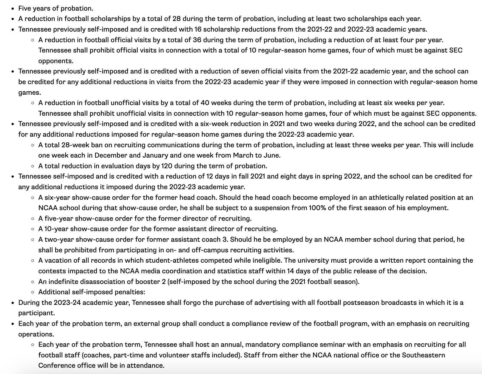 Nicole Auerbach on Twitter "The NCAA Over three seasons, the