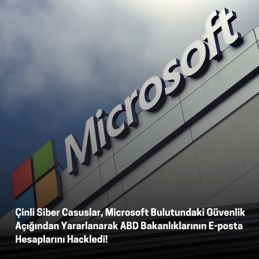 Çinli siber casuslar, Microsoft’un bulutunda keşfedilen bir açığı kullanarak ABD Ticaret ve Dışişleri Bakanlıklarının e-posta hesaplarını hackledi.

Haber Detayı: 
ioturkiye.com/2023/07/cinli-…