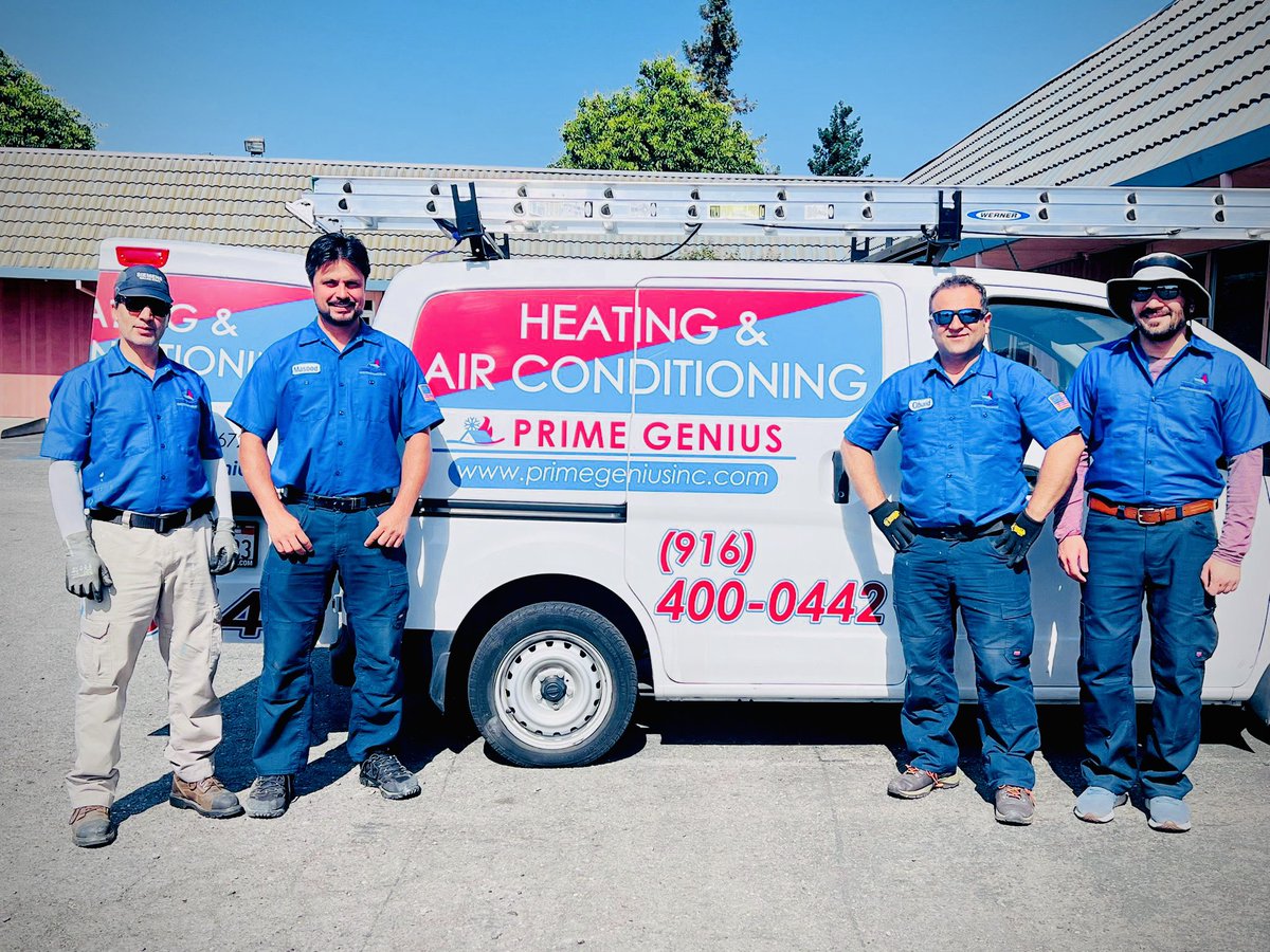 🌞🌬️ Stay cool this summer with Prime Genius Heating, Air & Appliances! Beat the heat with our expert AC services. Call 916-400-0442 now! #StayCool #ACServices #SummerComfort #CoolingServices #AirConditiongn