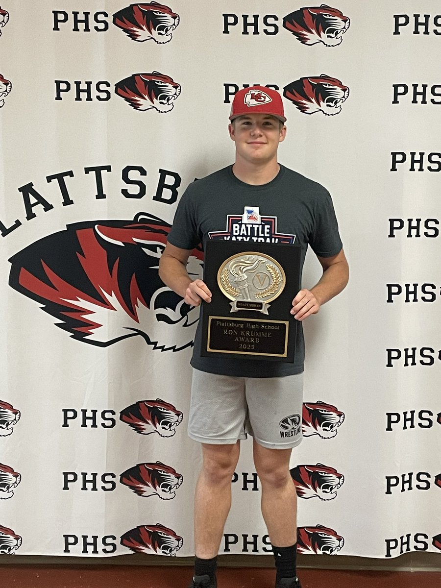 Congratulations to the 2023 Ron Krumme Award Winner Wyatt Moran!