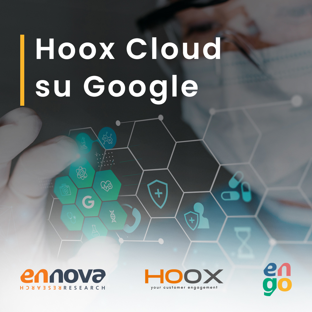 HOOX Cloud, la suite multicanale e data-driven per le reti ISF e le aziende farmaceutiche, è ora disponibile per Google Cloud!

Scopri di più su come innovare la Customer Experience 👉 ennova-research.com/cxm.html

#EnnovaResearch #EnnovaGO #FastInnovation #HOOX #GoogleCloud #CRM