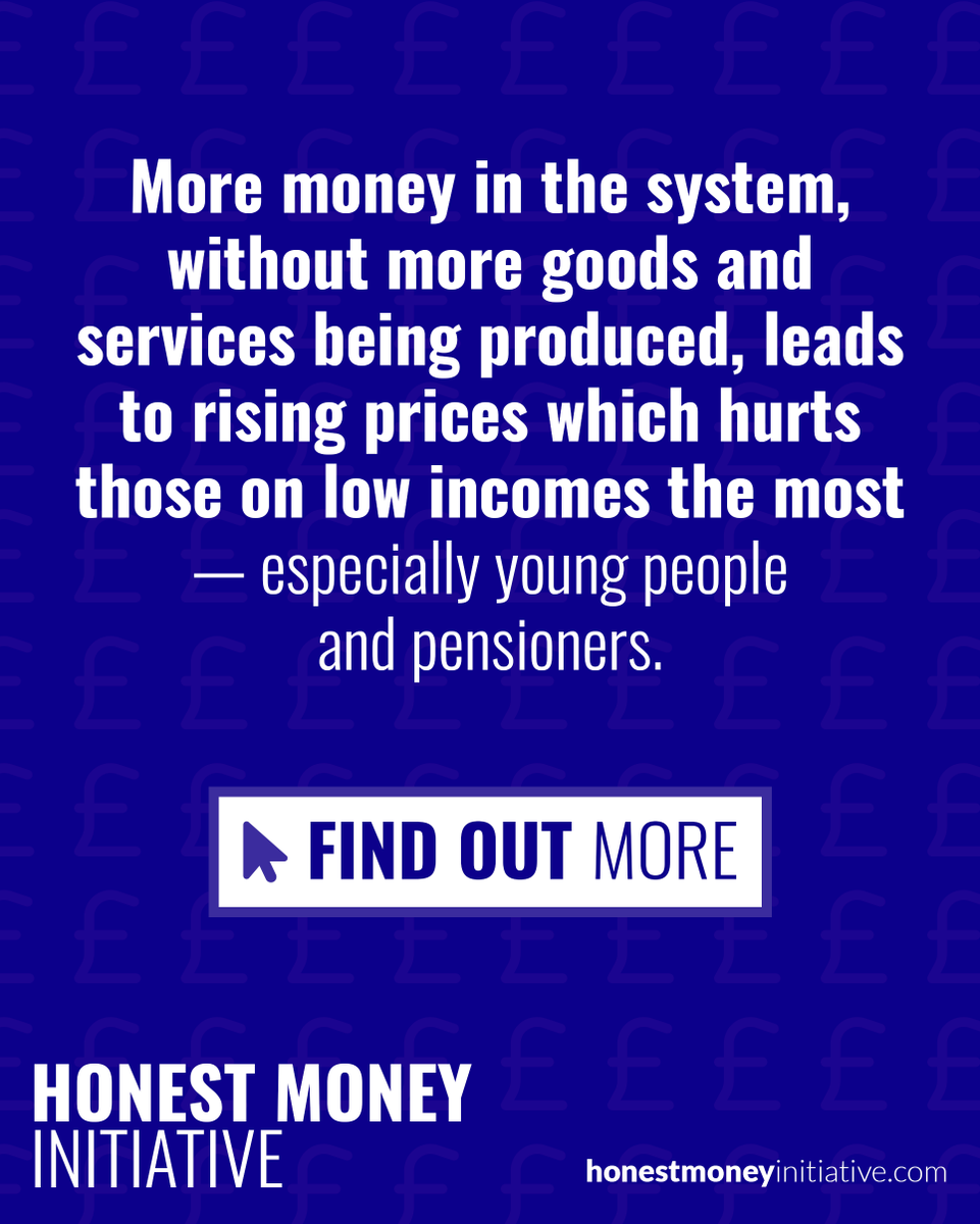HonestMoneyUK's tweet photo. The true cost of quantitative easing 😲

Find out more: https://t.co/FdSXFKibIK https://t.co/wHAAzziztG