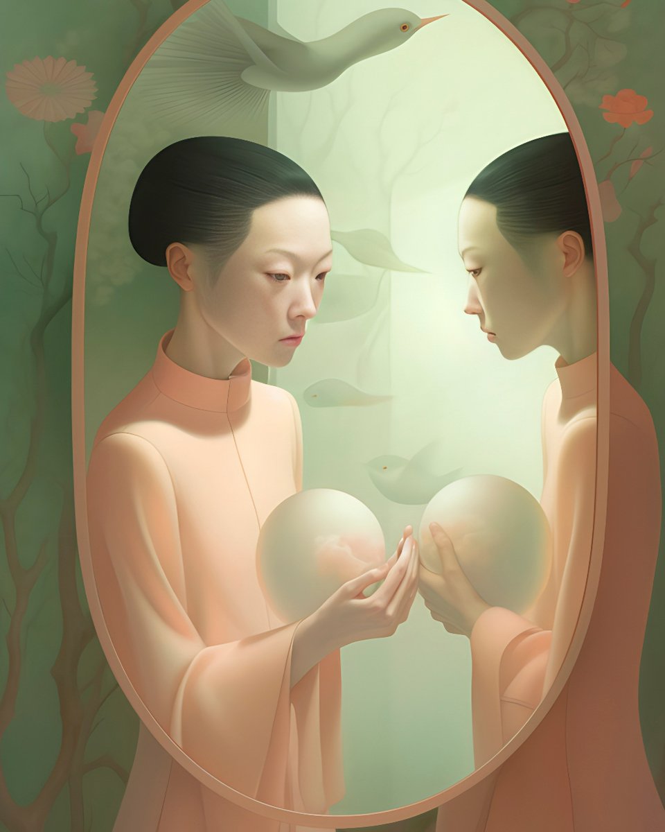 ohlala__studio's tweet image. Surreal Self
#AIart #generativeart #neuralstyletransfer
#digitalart #artificialintelligence #artandtechnology
#contemporaryart #conceptualart #newmediaart