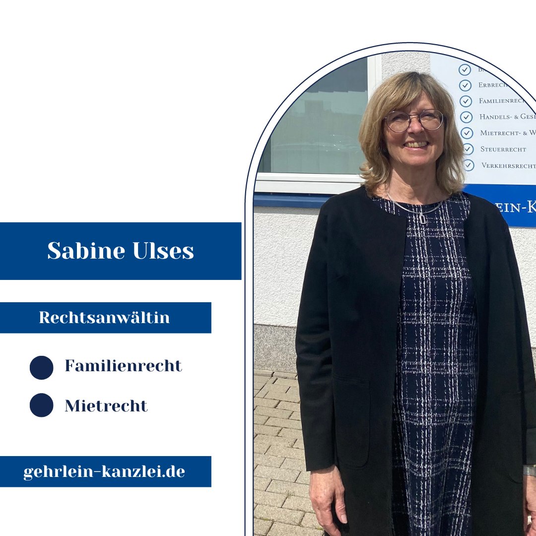 KanzleiGehrlein's tweet photo. Sabine Ulses - Rechtsanwältin #gehrleinukollegen #team #rechtsanwalt #mietrecht #familienrecht #team #karriere https://t.co/VEczDPh38B