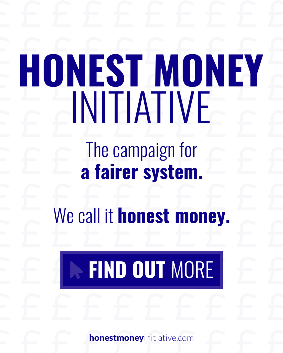HonestMoneyUK's tweet photo. Do you believe our monetary system should be fairer...? 🙏

Join our campaign today: https://t.co/kTfXnV3HlY https://t.co/gVTV0sN3DE