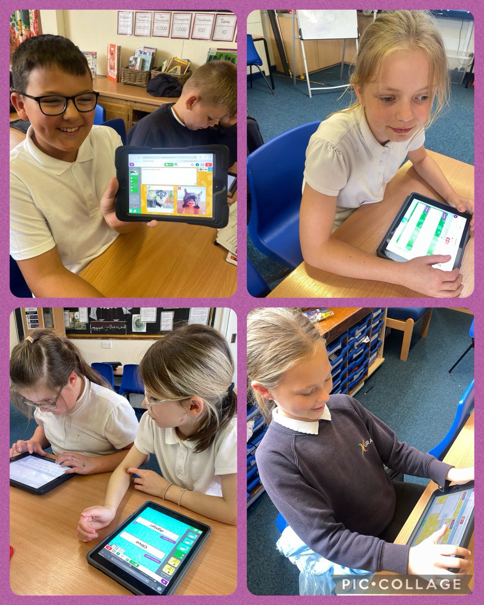 In computing, Year 6 have been creating quizzes about their time at Grange. They’ve written questions about their residential to London, topics they’ve learnt and our school dogs - Topsy and Olive! <a href="/GrangeMissA/">GrangeMissA</a> @GrangeMissH