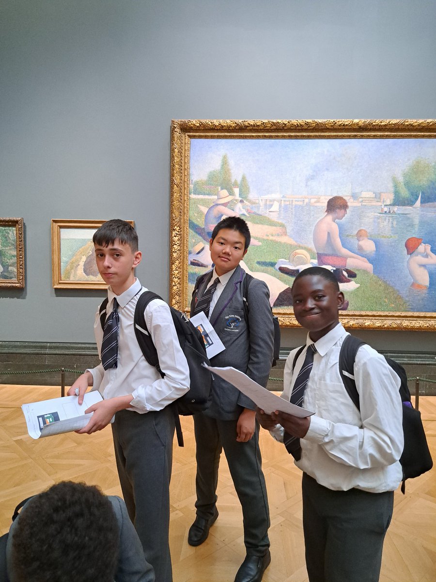 TheElmsAcademy's tweet photo. Our week ended with another full day of engaging trips to interesting, historic and exciting places around our great city. @NationalGallery @V_and_A @deencityfarm @NMMGreenwich
#culturalcapitalweek #schooltrips #educationwithcharacter https://t.co/q7k1rrPggE