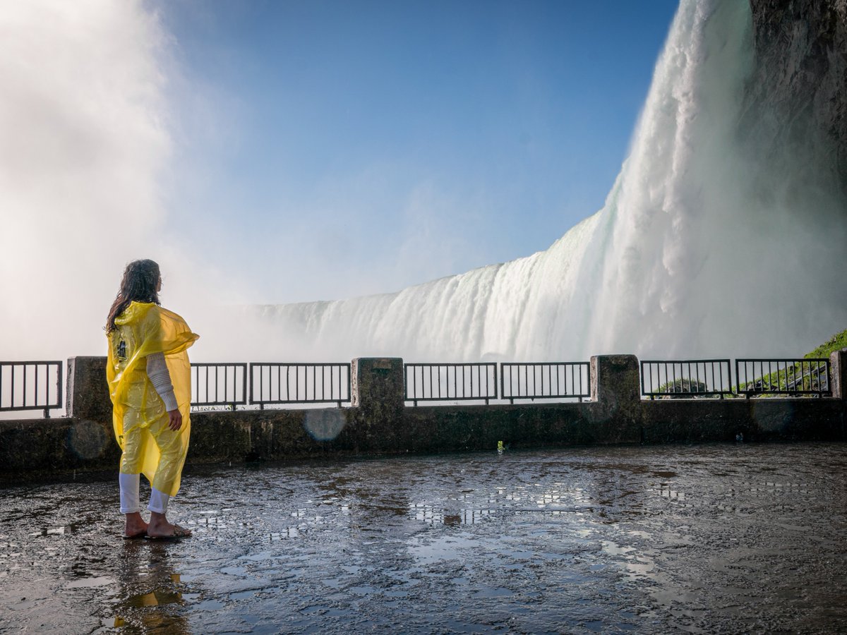 Journey Behind the Falls is the best way to get as close to Niagara Falls as possible. 

Book your trip now with the Four Points by Sheraton Niagara Falls Fallsview! 1-888-238-9190 or visit bit.ly/3ZArZZO